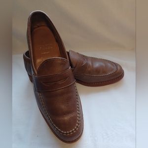 Allen Edmonds Addison 9 D Loafers brown Excellent cond Dainite soles